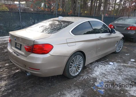 2015 BMW 435I из США, поврежденный, VIN WBA3R1C52FK193102
